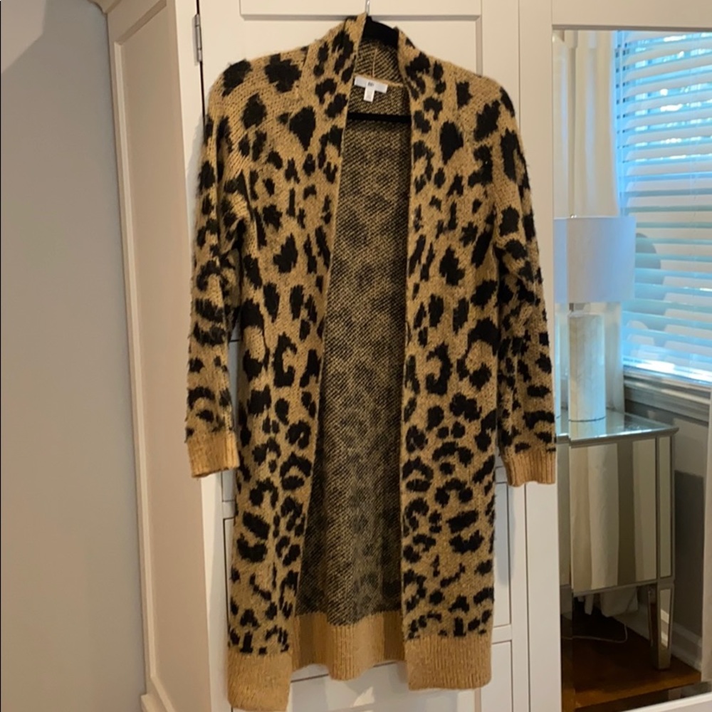 Leopard cardigan